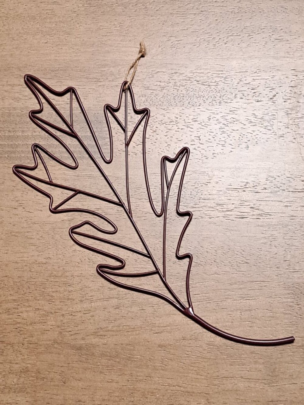 Metal Farmhouse Fall Leaf Wall Decor